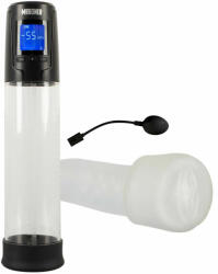 Mister Boner - akkus, automatikus péniszpumpa (fekete-átlátszó) - sexshopcenter