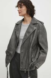 Answear Lab rövid kabát női, szürke, átmeneti - szürke M/L