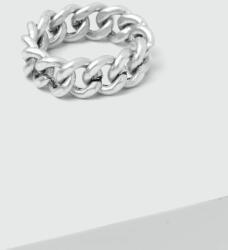 AllSaints ezüst gyűrű - ezüst L