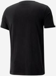 PUMA t-shirt fekete, férfi, nyomott mintás, 535610 - fekete M