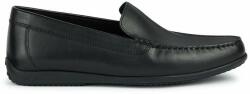 Geox bőr mokaszin U ASCANIO fekete, férfi, U450WB 00043 C9999 - fekete Férfi 40