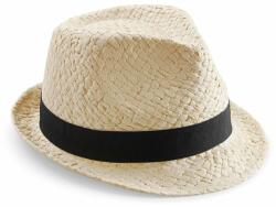 Beechfield Pălărie de vară din paie Festival Trilby - Natural | S/M (B720-1000038784)