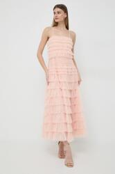 TWINSET ruha rózsaszín, maxi, harang alakú - rózsaszín 40 - answear - 119 990 Ft