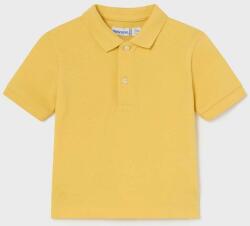 MAYORAL baba pamut pólóing sárga, sima - sárga 98