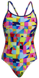 Funkita on the grid diamond back one piece xs - uk30 Costum de baie dama