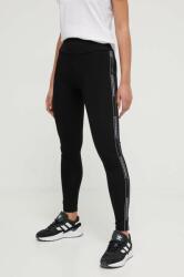 EA7 Emporio Armani legging fekete, női, nyomott mintás - fekete XS - answear - 24 990 Ft