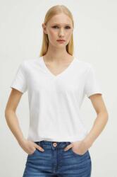 Medicine pamut póló női, fehér - fehér XL - answear - 4 990 Ft
