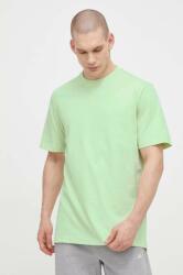 Adidas pamut póló zöld, férfi, sima, IR9111 - zöld XL