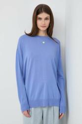 MAX&Co. MAX&Co. gyapjú pulóver könnyű, női - kék M