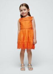 Mayoral gyerek pamutruha narancssárga, mini, harang alakú - narancssárga 110 - answear - 22 990 Ft