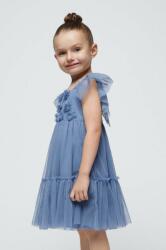 Mayoral gyerek ruha mini, harang alakú - kék 128 - answear - 16 990 Ft