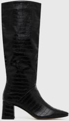Answear Lab csizma fekete, női, magassarkú - fekete Női 40 - answear - 16 185 Ft