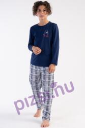 Vienetta Hosszúnadrágos kockás fiú pizsama (KPI1066 15-16 éves)