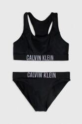 Calvin Klein kétrészes gyerek fürdőruha fekete - fekete 152-164 - answear - 26 990 Ft