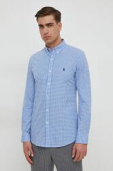 Ralph Lauren ing férfi, legombolt galléros, slim - kék L - answear - 63 990 Ft
