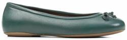 Geox bőr balerina cipő D PALMARIA zöld, D25MUB 000TU C3014 - zöld Női 36