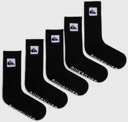 Quiksilver zokni 5 db fekete, férfi - fekete Univerzális méret - answear - 4 790 Ft
