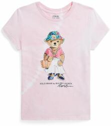 Ralph Lauren gyerek pamut póló rózsaszín - rózsaszín 130-134 - answear - 24 990 Ft