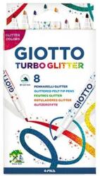 GIOTTO Filctoll Giotto Turbo Glitter csillámos 8 db-os készlet (425800)
