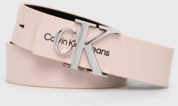 Calvin Klein Jeans Calvin Klein bőr öv rózsaszín, női - rózsaszín 90