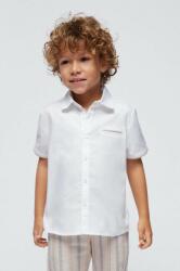 Mayoral gyerek ing pamutból fehér - fehér 116 - answear - 9 990 Ft