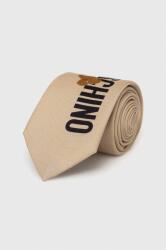 Moschino selyen nyakkendő bézs, M5766 55059 - bézs Univerzális méret
