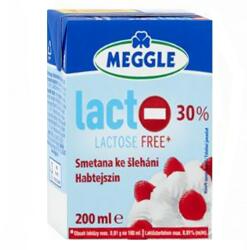 MEGGLE Habtejszín MEGGLE Laktózmentes UHT 30% 200ml - papiriroszerplaza