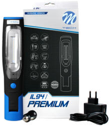 m-tech LED Műhely szerelőlámpa 15+1 LED tölthető(USB) | M-TECH