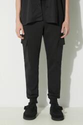 Adidas melegítőnadrág Trefoil Essentials Cargo Pants fekete, nyomott mintás, IP2755 - fekete XL