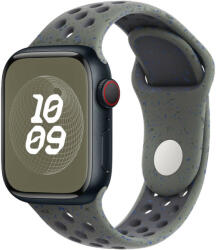 iprofix Apple Watch szíj, 42/ 44/ 45/ 46 /49 mm, Öko - lélegző sport szilikon szíj - chargo khaki (OS-0549)