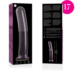 Nebula Series by Ibiza Стъклено розово дилдо модел 17 nebula 18.5 см