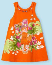 Mayoral gyerek ruha narancssárga, mini, harang alakú - narancssárga 128 - answear - 10 990 Ft