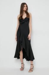 TWINSET ruha fekete, midi, harang alakú - fekete 38 - answear - 109 990 Ft