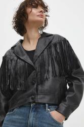Answear Lab rövid kabát női, fekete, átmeneti - fekete L - answear - 22 990 Ft