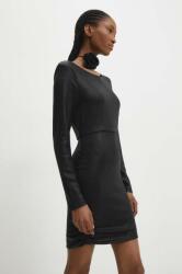ANSWEAR ruha fekete, mini, testhezálló - fekete M/L - answear - 20 985 Ft