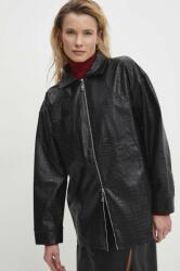 Answear Lab rövid kabát női, fekete, átmeneti - fekete S - answear - 13 785 Ft