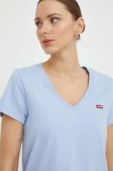 Levi's pamut póló női - kék XS - answear - 8 790 Ft