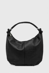 Answear Lab bőr táska fekete - fekete Univerzális méret - answear - 21 585 Ft