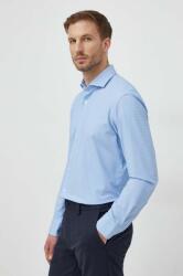 HUGO BOSS ing férfi, olasz galléros, regular - kék 40 - answear - 46 990 Ft