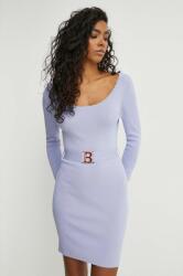 Blugirl Blumarine ruha lila, mini, testhezálló - lila M