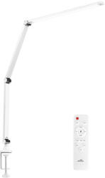 ETA Lampa de masa ETA 2893 90010, 10 W, LED, brat flexibil, reglare intensitate lumina, telecomanda, alb (ETA289390010) - mirgo-shop