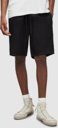 AllSaints vászonkeverék rövidnadrág HANBURY fekete - fekete S