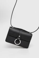Sisley bőr táska fekete - fekete Univerzális méret - answear - 39 990 Ft
