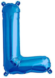 Balloons4party Balon folie litera L albastru 40cm