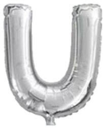 Balloons4party Balon folie litera U argintiu 40cm