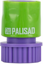 PALISAD Съединител, вътрешна резба 3/4" , аквастоп, пластмасов// Palisad