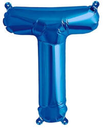 Balloons4party Balon folie litera T albastru 40cm
