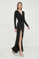 Patrizia Pepe ruha fekete, maxi, testhezálló, 8A1287 J081 - fekete 34
