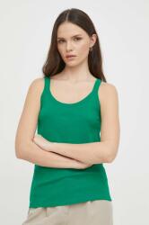 United Colors of Benetton pamut top zöld - zöld S - answear - 4 890 Ft