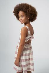Mayoral gyerek ruha bordó, mini, harang alakú - burgundia 128 - answear - 12 990 Ft